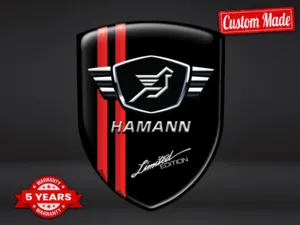 Hamann Autocollants Bombés Auto Durables Haut de Gamme